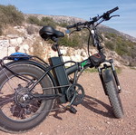 ACE WEELS Fat Bike Folding Electric Bicycle 48v with Accessories