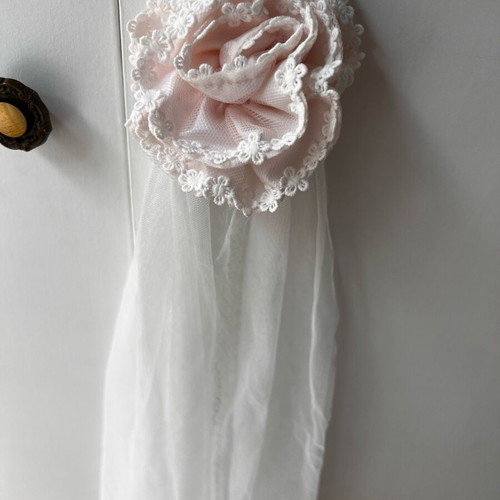 Baptism dress new with shoes and head accessories 12-24 months for girls