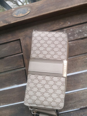 Mohito wallet used, beige