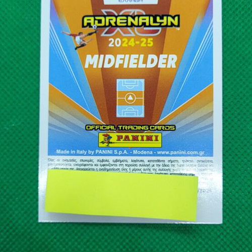 Meité PAOK Energy Limited Edition Panini Greek Superleague 24-25 card new