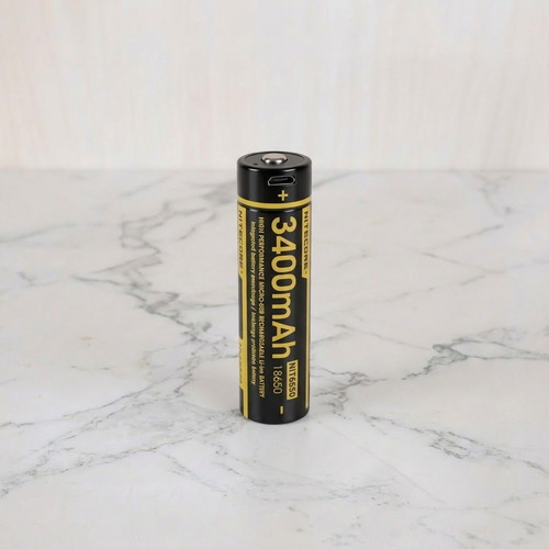 NITECORE NL1834R Li-ion battery 3400mAh, rechargeable via microUSB