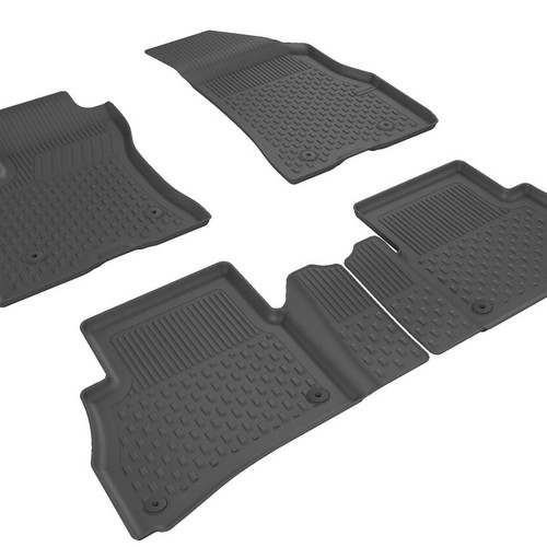 Rubber floor mats for Fiat Doblo 3 2010-2015 Sahler new
