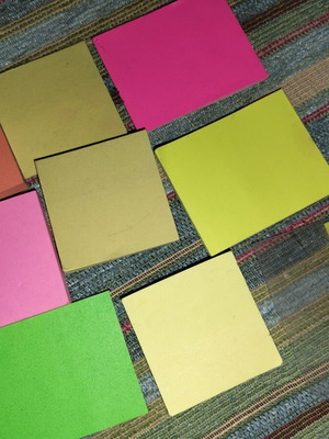 Note pads like new, pack