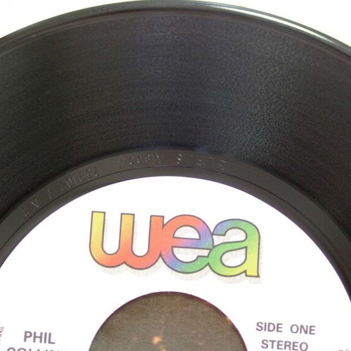 Phil Collins One More Night & I Like The Way 7'' vinyl used, pop