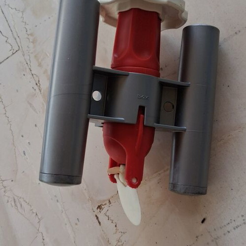 Playmobil submarine propulsion mechanism used, works normally