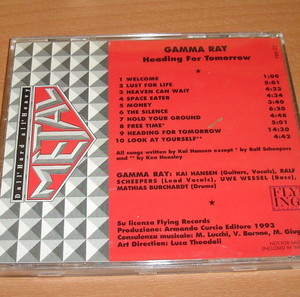 Gamma Ray – Heading For Tomorrow (CD)