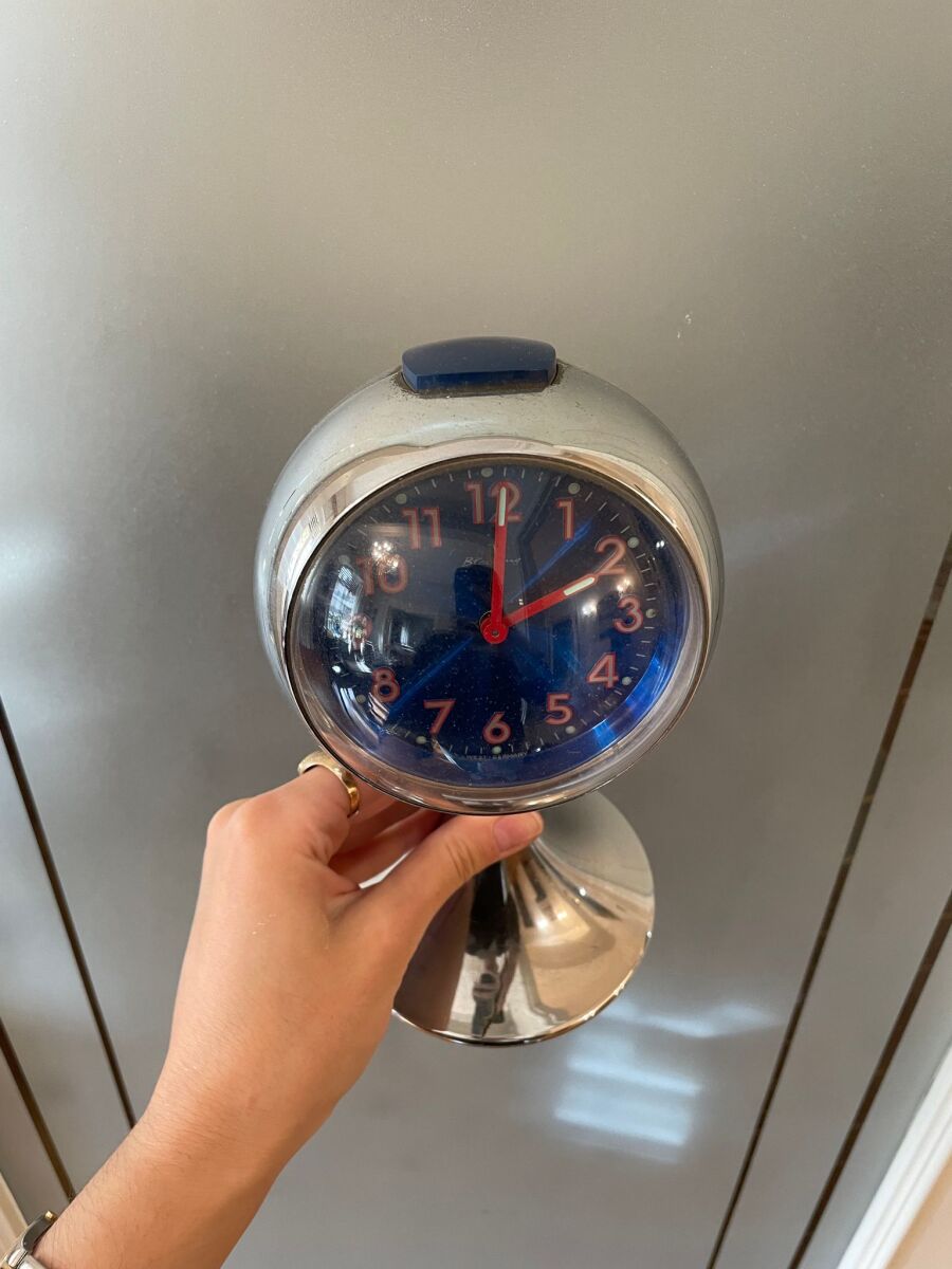 Blessing 70s vintage alarm clock used,… - € 80,00 - Vendora.cy
