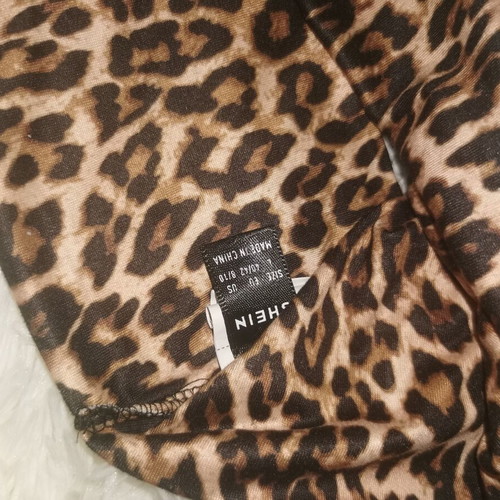 Shein bustier top like new, size L, multicolor