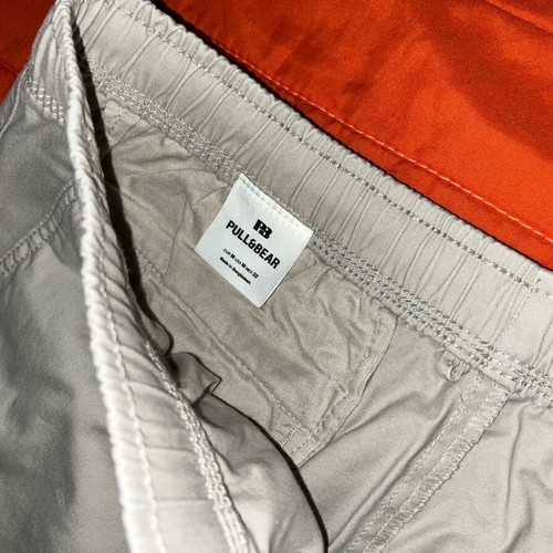 Pull & Bear cargo pants, beige, size M