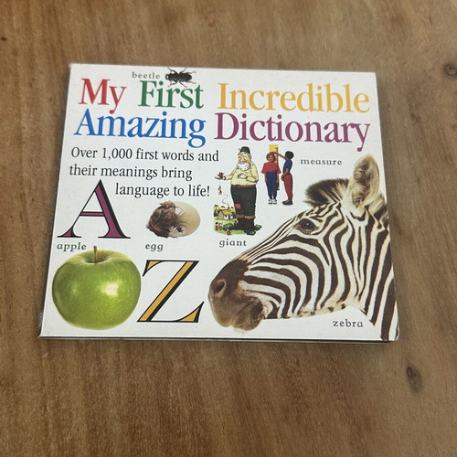 My First Incredible Amazing Dictionary CD-ROM like new, English