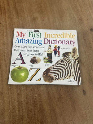 My First Incredible Amazing Dictionary CD-ROM like new, English