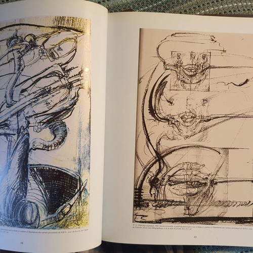 HR Giger book and prints with collective works and biography