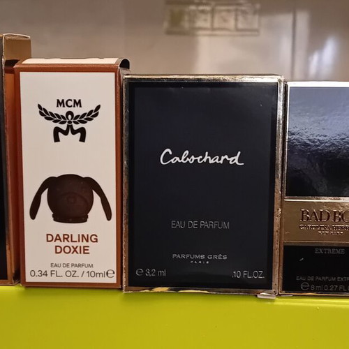 Empty Miniature Perfume Boxes pack of 34 like new