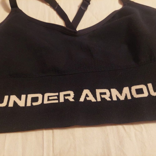 Under Armour black sports top, size XS