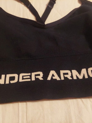 Under Armour black sports top, size XS