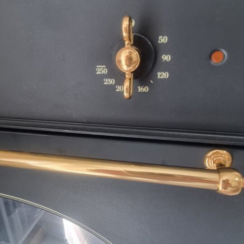 Smeg Colonial Built-In Oven Retro Black Bronze, Like New