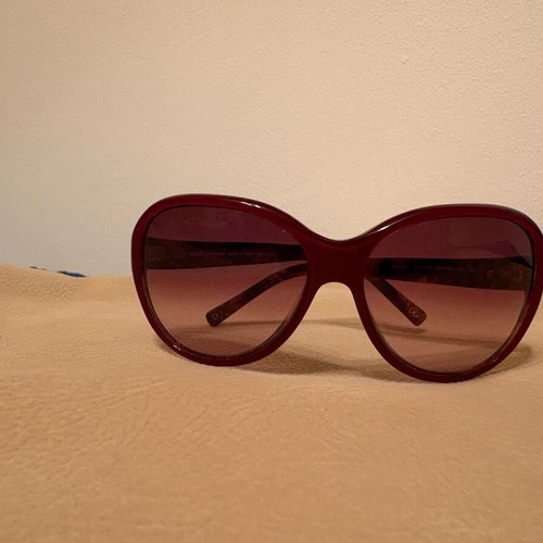 Dolce & Gabbana women's vintage sunglasses used, burgundy frame