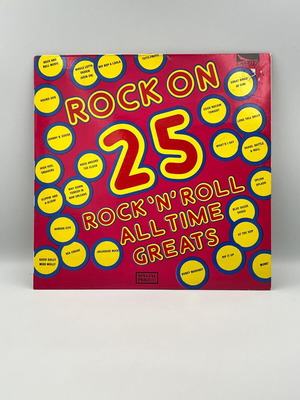 Unknown Artist Rock On 25 vinyl record used, rock 'n' roll classics