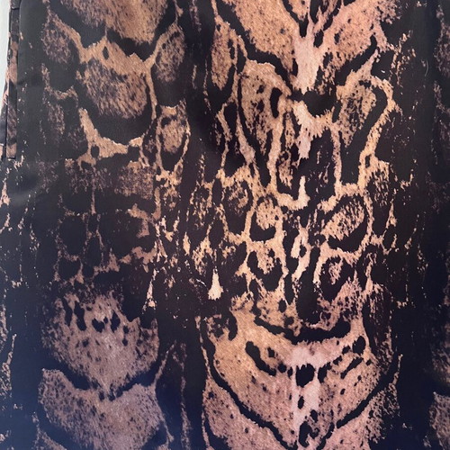 By Malene Birger skirt with snakeskin print