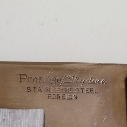 Cheese and Meat Knife Prestige Sky Line stainless steel used