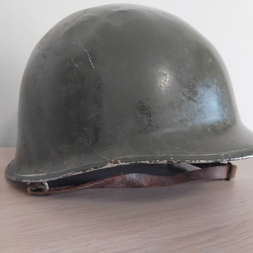 M35 and M40 relic helmets, M1 Greek postwar helmet, Bulgarian M36 helmet, MK4 Fullerphone with headphones
