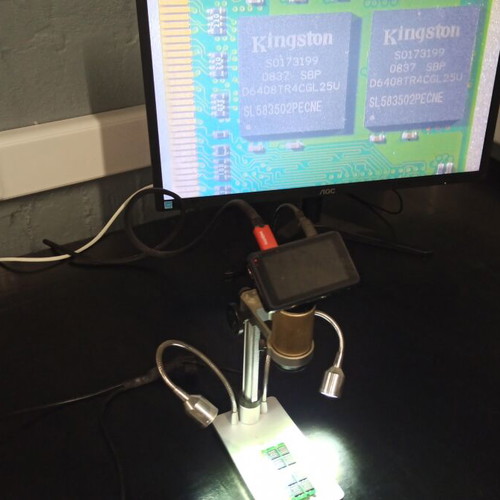 Andonstar ADSM201 digital microscope 1080p with 3-inch screen
