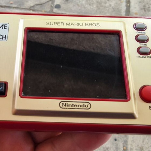 Game & Watch Super Mario Bros Nintendo console
