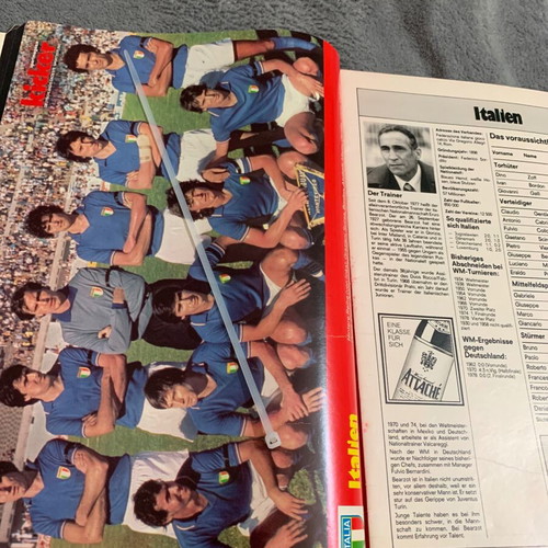 ESPANA 82 Kicker magazine insert, authentic original