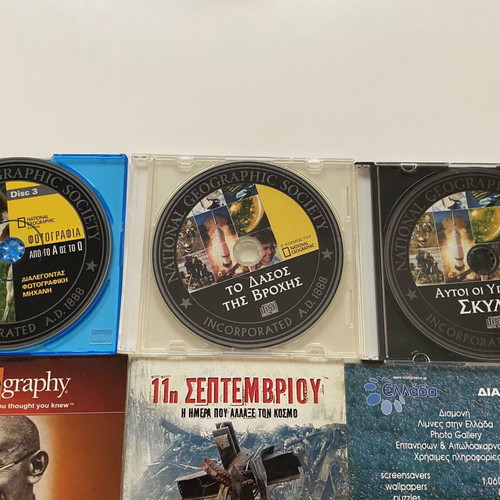 DVD with Various Documentaries Like New