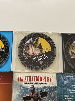 DVD with Various Documentaries Like New