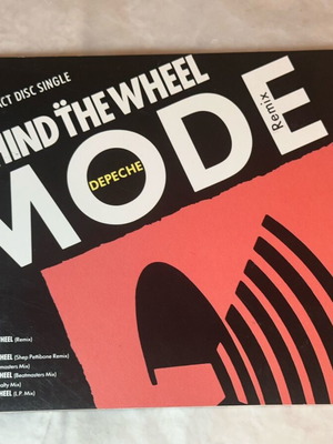 Depeche Mode Behind The Wheel CD Single Digipak like new, electronic