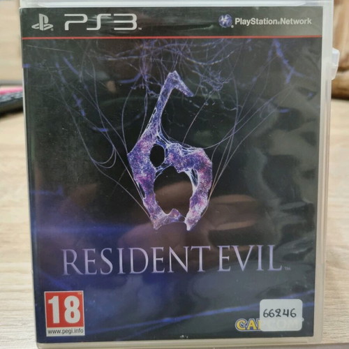 Resident Evil 6 for PS3 like new, missing booklet