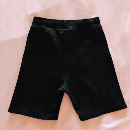Pull&Bear ribbed rowing shorts size S like new black