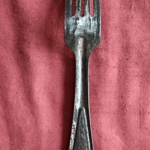 Military fork ES 1952 used collectible