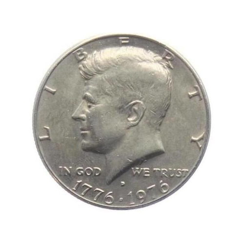 Kennedy Half Dollar 1976 Uncirculated Coin