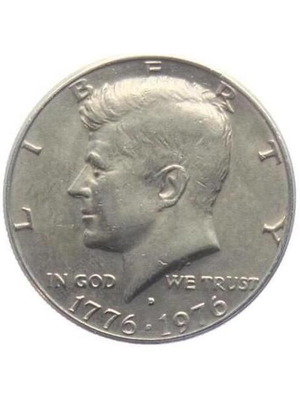 Kennedy Half Dollar 1976 Uncirculated Coin