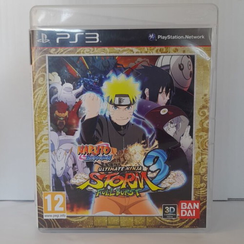 Naruto Shippuden Ultimate Ninja Storm 3 Full Burst PS3 game like new, English version
