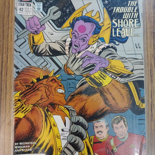 Star Trek DC Comics used, foreign language (1989)