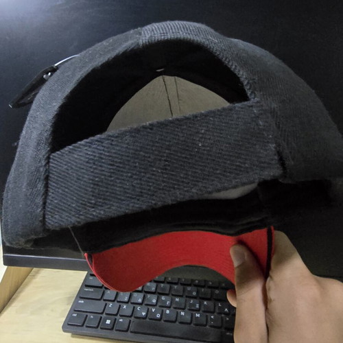 Unisex Jockey Hat Norway new, black and red