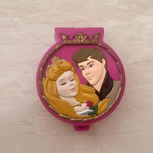Polly Pocket vintage 1996 Sleeping Beauty figure used, complete