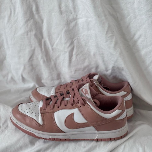 Nike Dunk size 41 used, original, white and pink
