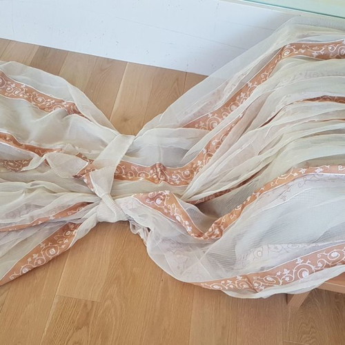 Curtains used set with dimensions 150W×232H