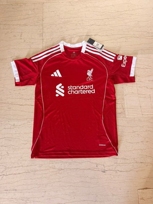 Liverpool Home Jersey 2025/26 Adidas, Medium