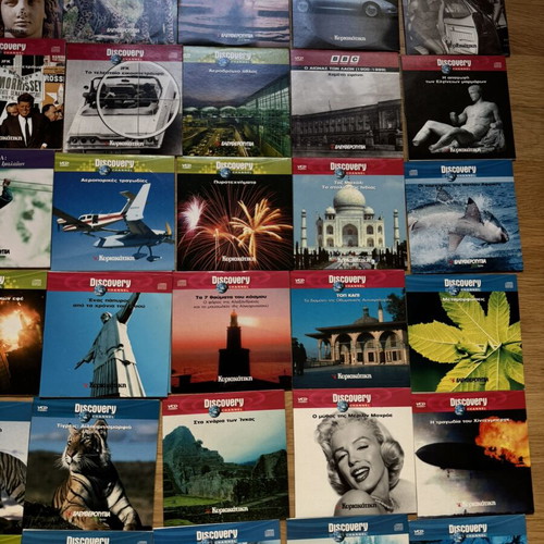 Documentary DVD collection like new, 120+ Discovery Channel and BBC