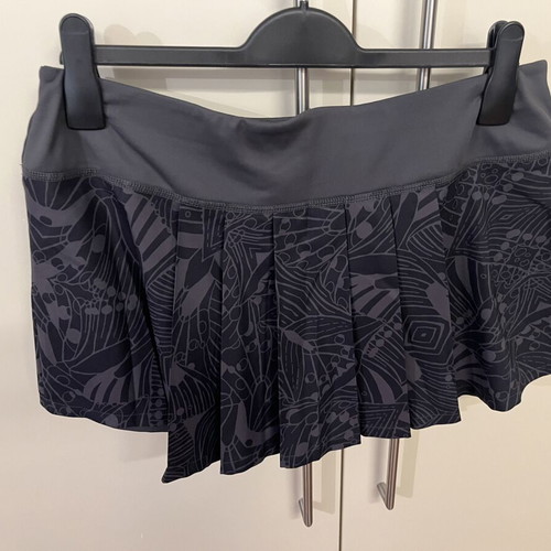 Asics Pleated Tennis Skirt gray like new, size L