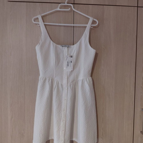 Mango mini dress new, size small, white