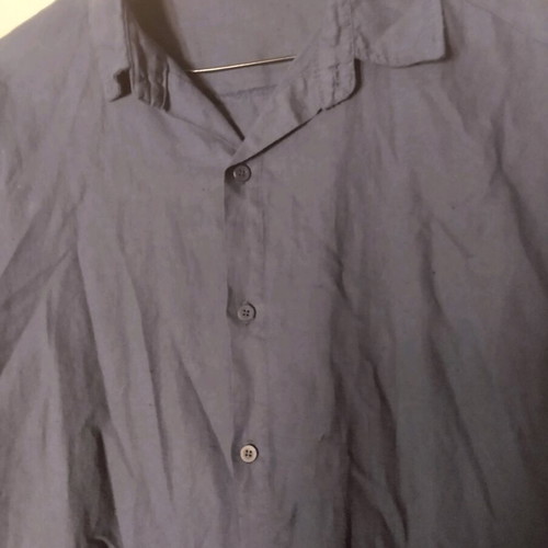 Linen-cotton short sleeve shirt size S like new
