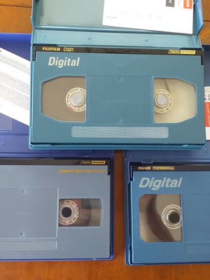 Digital BETACAM D94 cassettes Sony-FUJIFILM-Maxell used