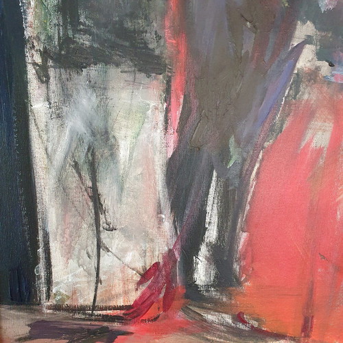 Painting by Eleni Mantzopoulou new, sculpture workshop theme