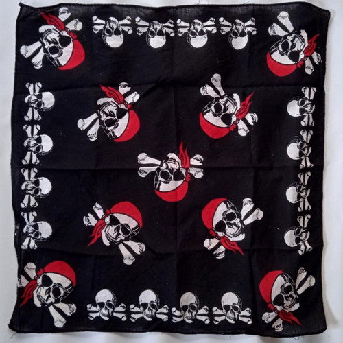 Pirate Scarf like new, black